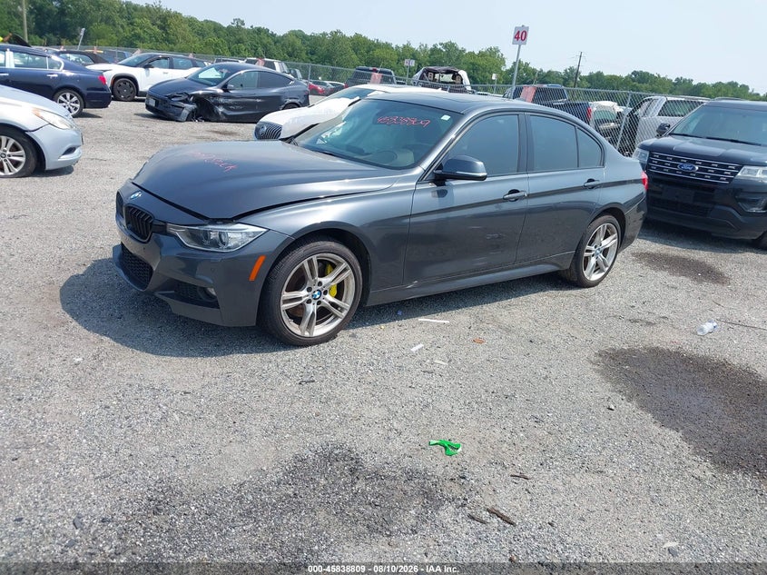 BMW 335I 2015 VIN WBA3B9C55FF589925
