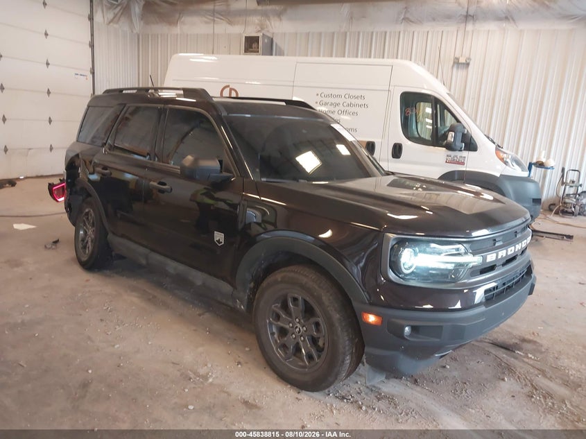 Vin: 3fmcr9b61mra36774, lot: 46337723, ford bronco sport big bend 2021 img_1