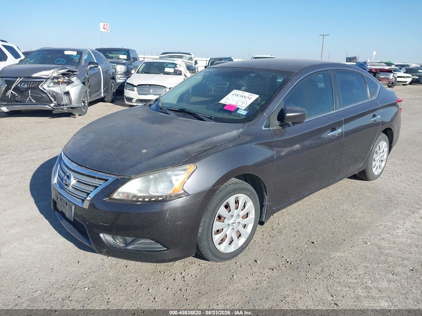Vin: 3n1ab7ap9dl621137, lot: 46337728, nissan sentra sv 20132
