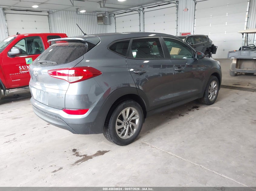 Vin: km8j2ca49ju654986, lot: 46337732, hyundai tucson se 20184