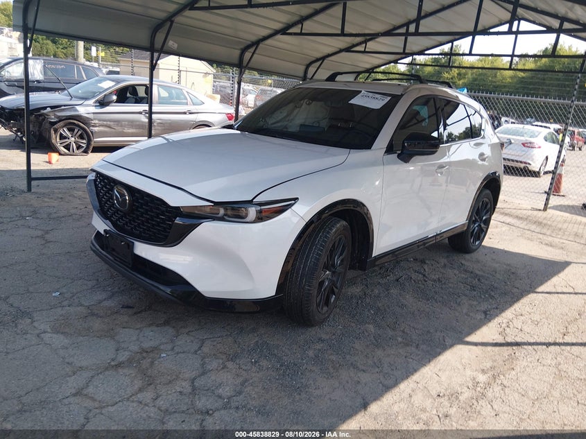 Vin: jm3kfbay7r0484812, lot: 46337737, mazda cx-5 2.5 carbon turbo 20242