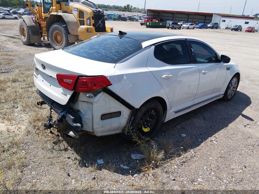 Vin: 5xxgr4a68fg447195, lot: 46337745, kia optima sxl turbo 20154