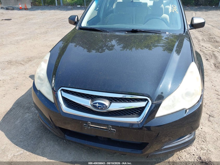 SUBARU LEGACY 2011 VIN 4S3BMCA69B3254552