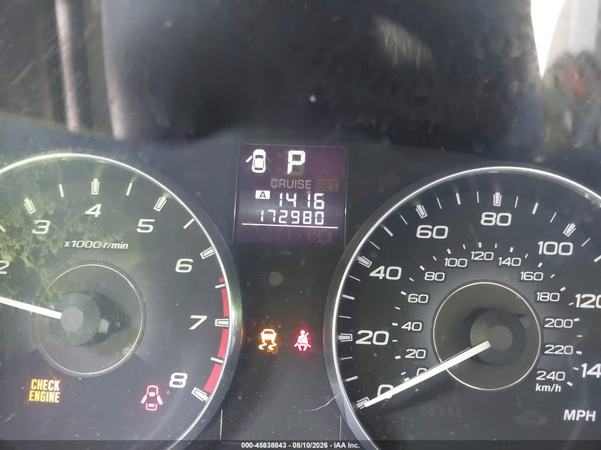 2011 SUBARU LEGACY auction photo 7