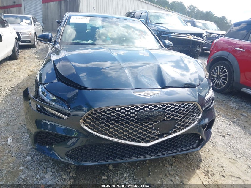 GENESIS G70 2025 VIN KMTG34SC7SU155887