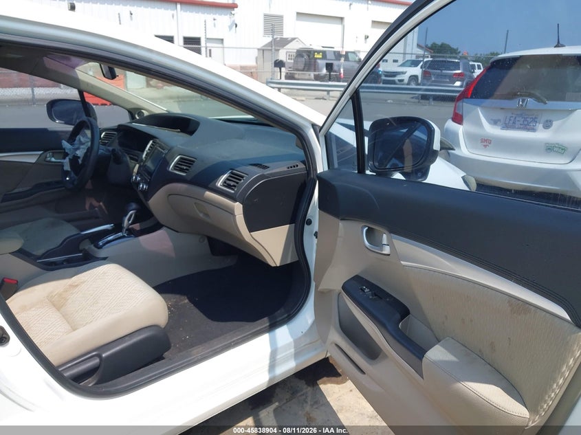 2014 HONDA CIVIC SEDAN 1.8L I-4 VVT, 143HP