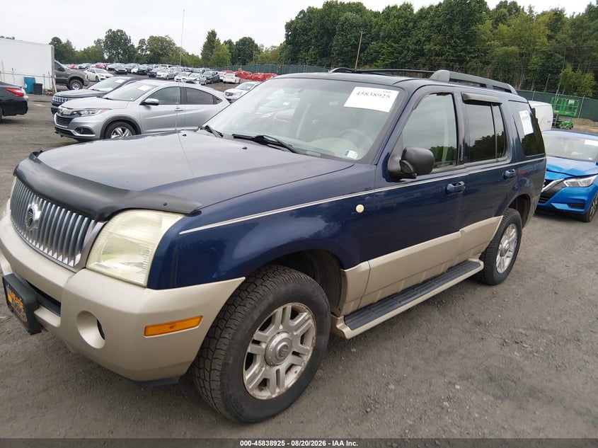 MERCURY MOUNTAINEER 2005 VIN 4M2ZU86K15UJ13792