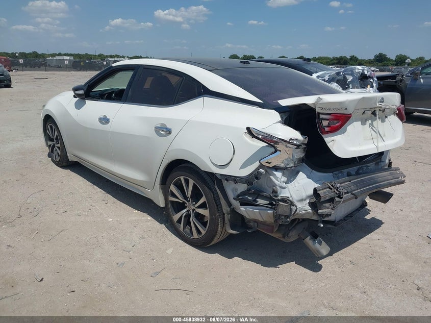 Vin: 1n4aa6apxhc454286, lot: 46337840, nissan maxima 3.5 sl 20173