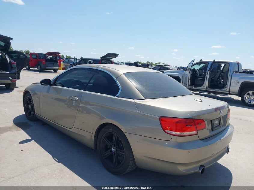 BMW 335I 2008 VIN WBAWL73598PX58694