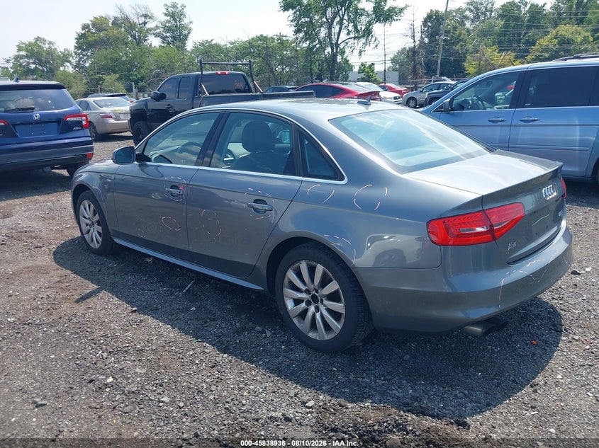Vin: waubfafl1fn005859, lot: 46337844, audi a4 2.0t premium 20153