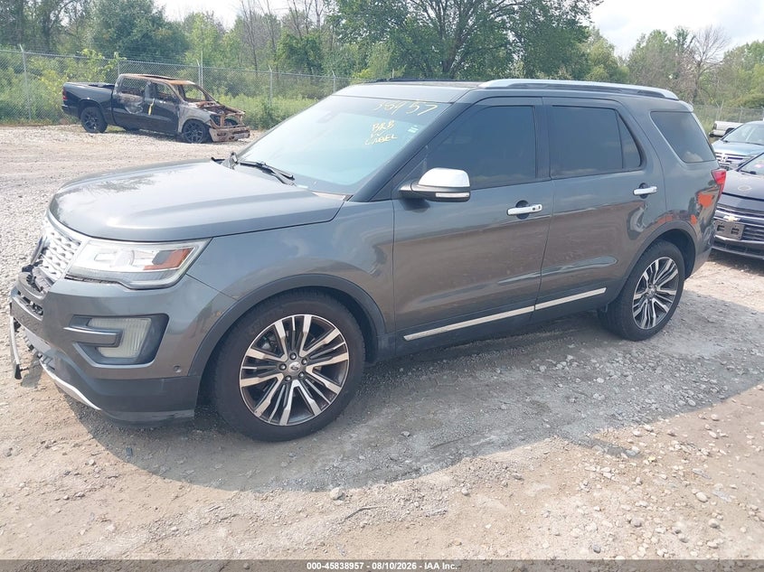 2016 FORD EXPLORER auction photo 2
