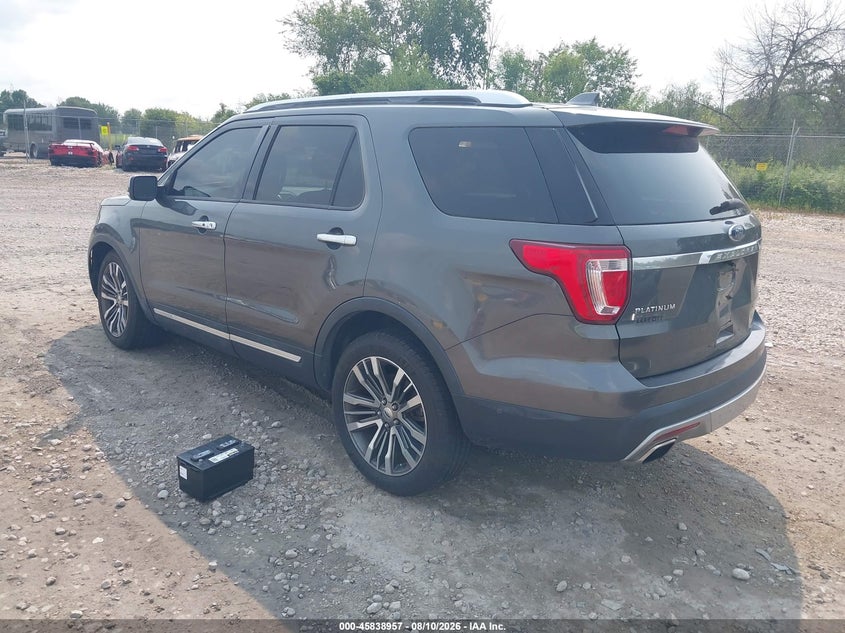 2016 FORD EXPLORER auction photo 3