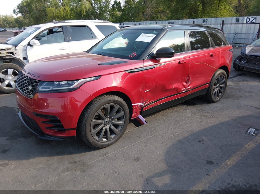 LAND-ROVER RANGE ROVER VELAR 2019 VIN SALYL2EX5KA217934