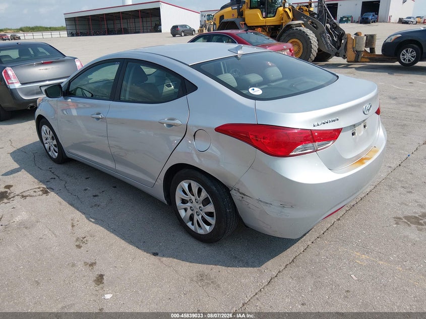 Vin: 5npdh4aexdh170080, lot: 46337941, hyundai elantra gls 20133