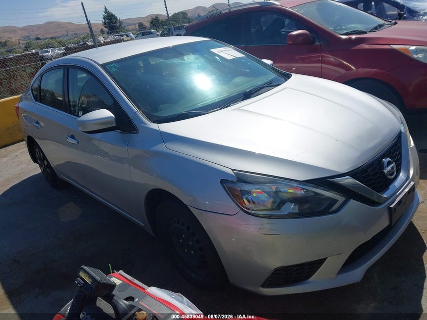 Vin: 3n1ab7ap9ky262677, lot: 46337957, nissan sentra s 2019 img_1