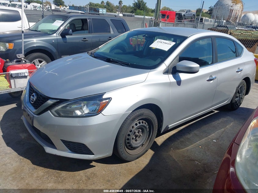 Vin: 3n1ab7ap9ky262677, lot: 46337957, nissan sentra s 20192
