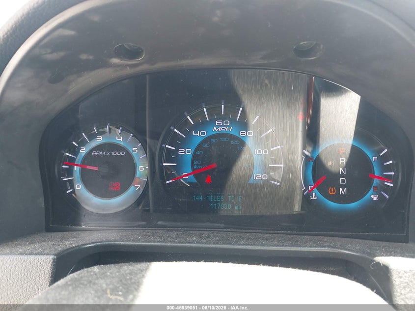 2012 FORD FUSION SEDAN 3.0L V6 FI DOHC 24V NF4