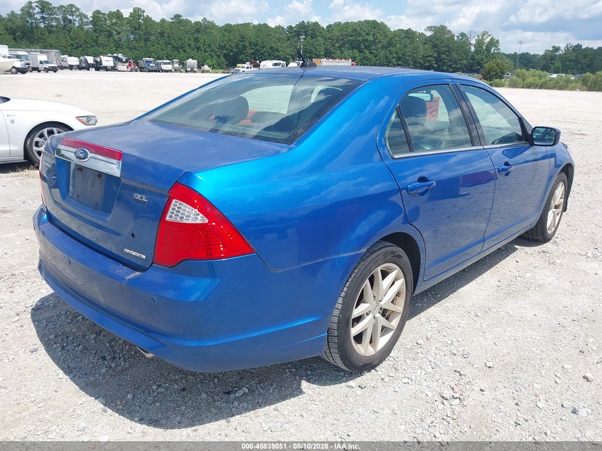 2012 FORD FUSION auction photo 4