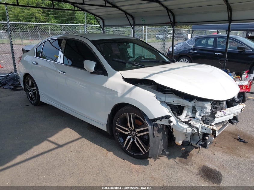 Vin: 1hgcr2f50ga104897, lot: 46337962, honda accord sport 20161