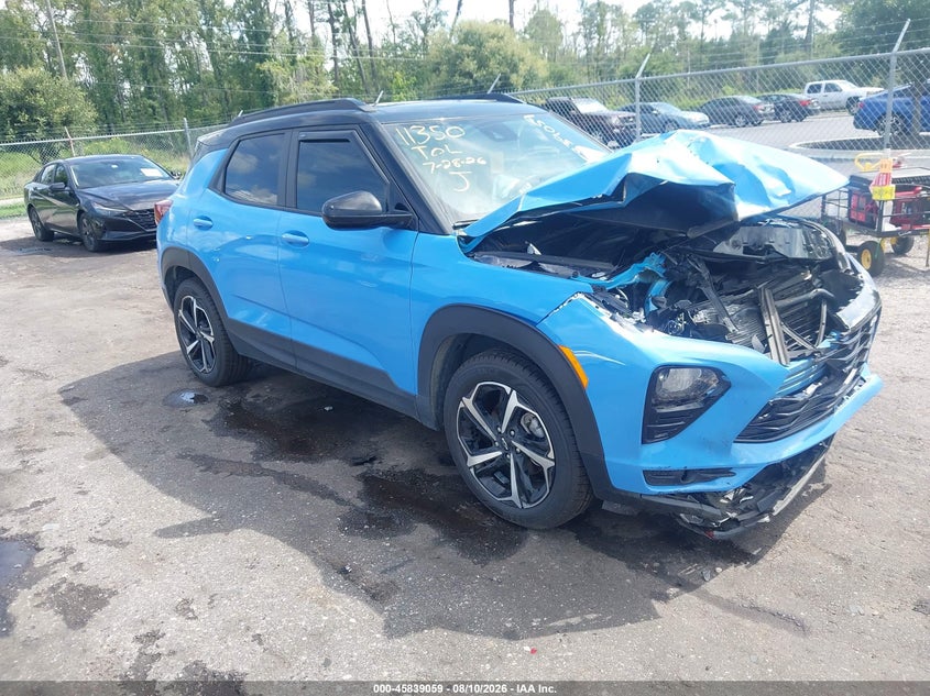 Vin: kl79mtsl7pb124010, lot: 46337967, chevrolet trailblazer fwd rs 20231