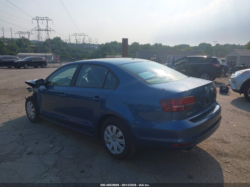 2016 VOLKSWAGEN JETTA SEDAN 1.4L I-4 DI, DOHC, VVT, TURBO, 150HP
