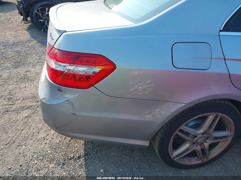 2013 MERCEDES-BENZ E 550 auction photo 6