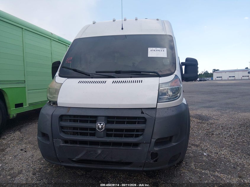 RAM PROMASTER 2500 2014 VIN 3C6TRVDG5EE127551