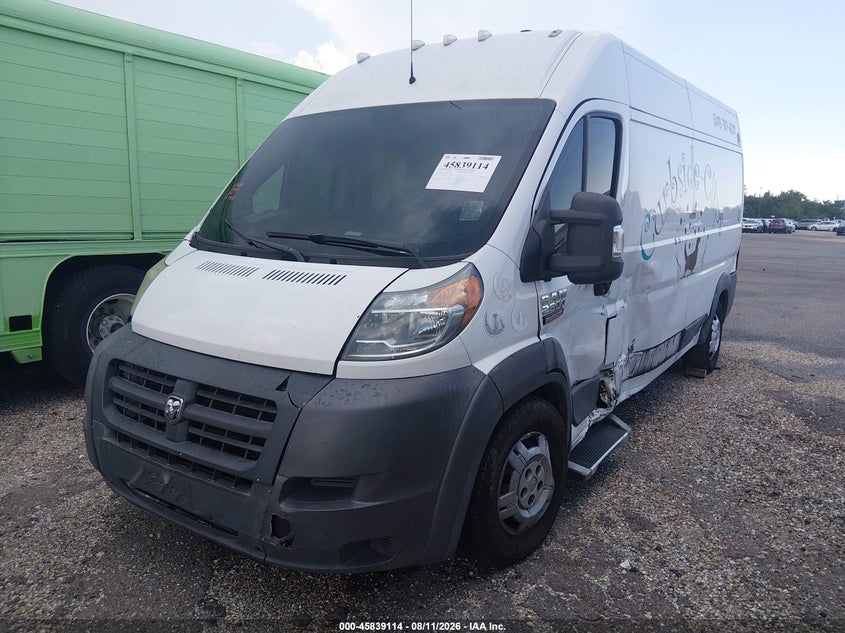 RAM PROMASTER 2500 2014 VIN 3C6TRVDG5EE127551