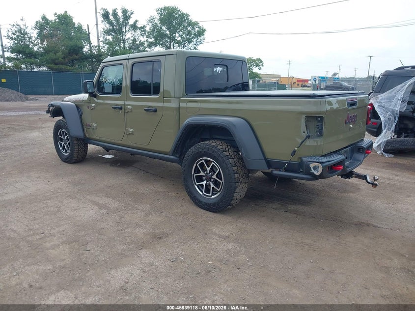 Vin: 1c6rjtbgxsl521199, lot: 46338026, jeep gladiator rubicon 20253