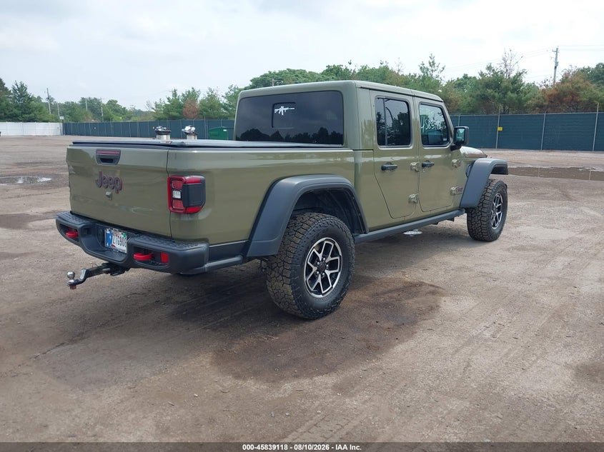 Vin: 1c6rjtbgxsl521199, lot: 46338026, jeep gladiator rubicon 20254