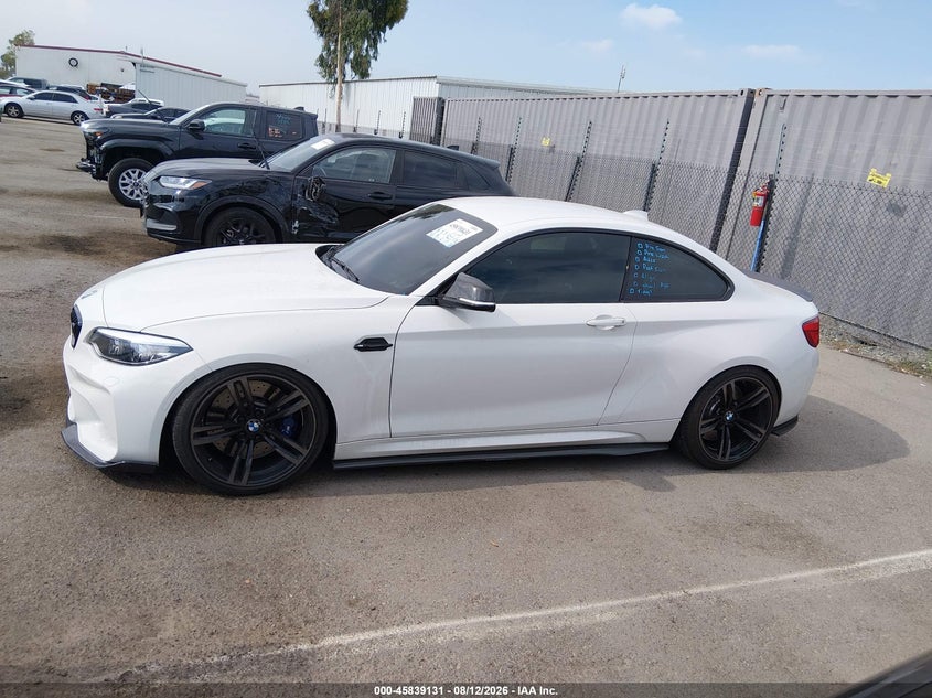BMW M2 2018 VIN WBS1J5C55JVD36085
