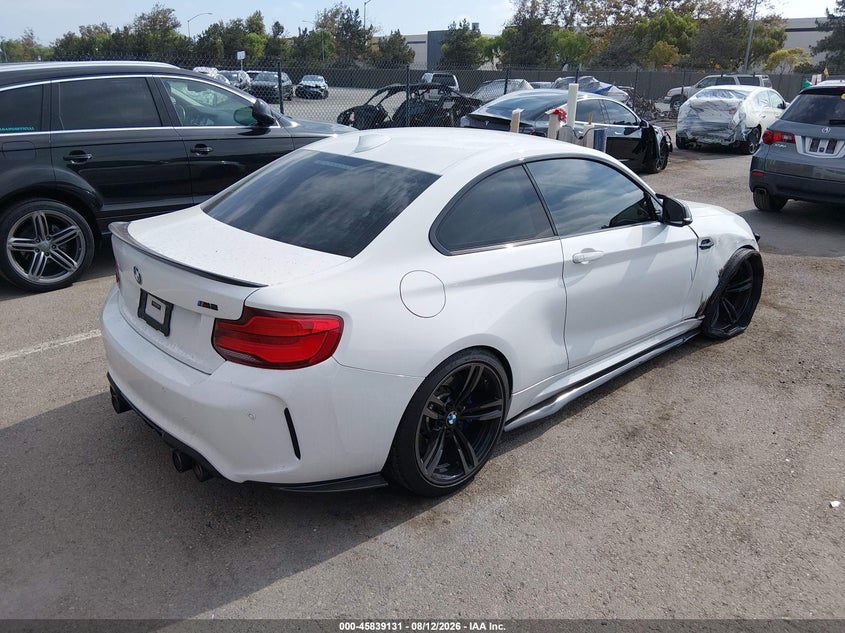 BMW M2 2018 VIN WBS1J5C55JVD36085