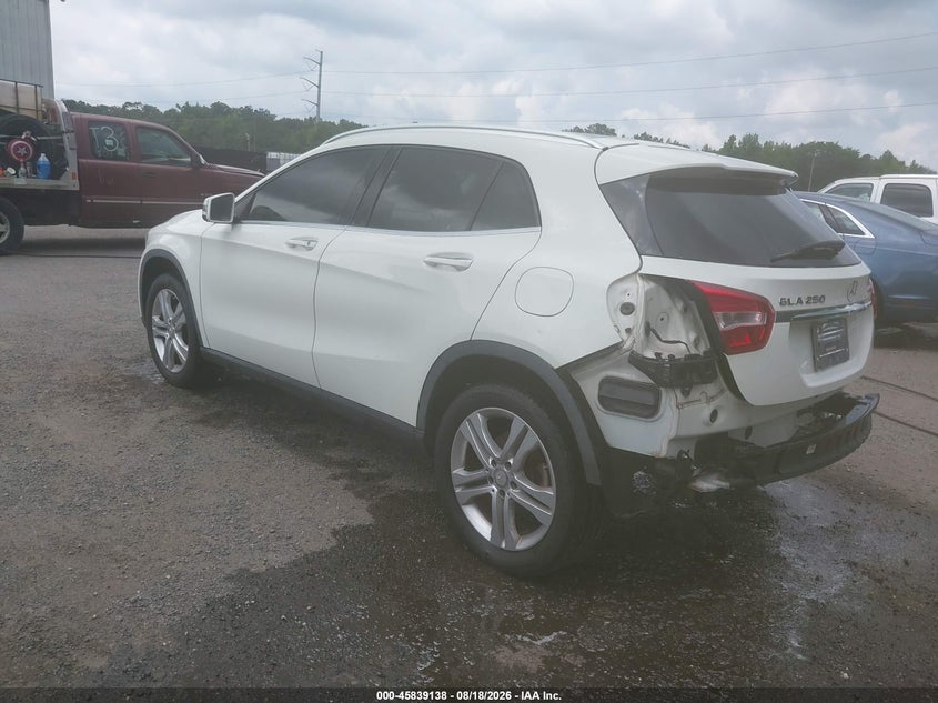 Vin: wdctg4gb9hj318240, lot: 46338046, mercedes-benz gla 250 4matic 20173