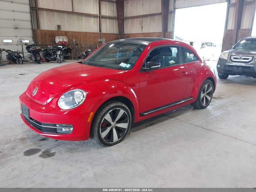 Vin: 3vwva7at6dm609520, lot: 46338059, volkswagen beetle 2.0t turbo 20132