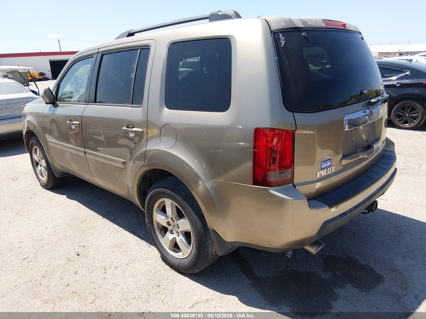 HONDA PILOT 2011 VIN 5FNYF3H61BB056139