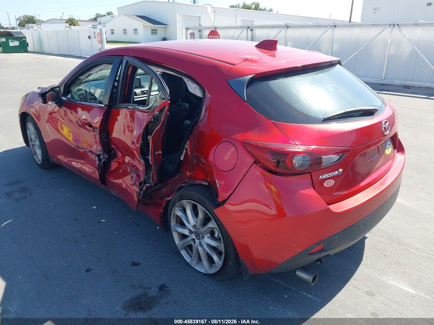 Vin: jm1bm1m37e1177217, lot: 46338075, mazda mazda3 s grand touring 20143