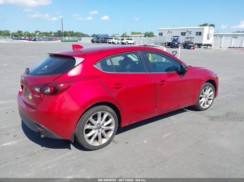 Vin: jm1bm1m37e1177217, lot: 46338075, mazda mazda3 s grand touring 20144