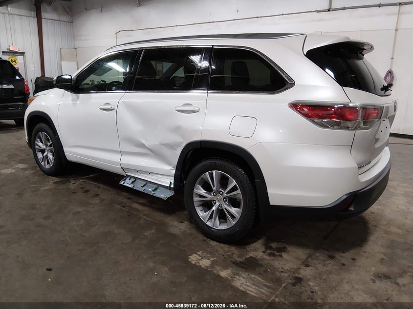 2015 TOYOTA HIGHLANDER SPORT UTILITY VEHICLE 3.5L V-6 DOHC, VVT, 270HP