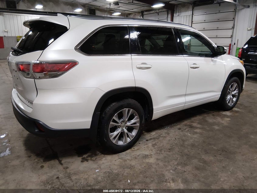 2015 TOYOTA HIGHLANDER SPORT UTILITY VEHICLE 3.5L V-6 DOHC, VVT, 270HP