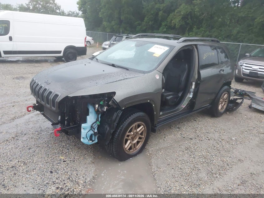 Vin: 1c4pjmbs0fw510338, lot: 46338082, jeep cherokee trailhawk 20152
