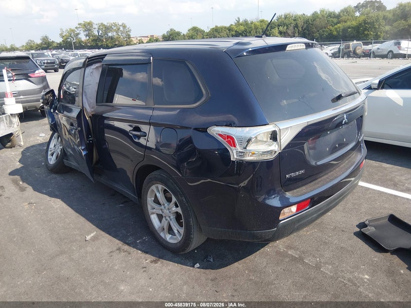 Vin: ja4ad3a31ez017079, lot: 46338083, mitsubishi outlander se 20143