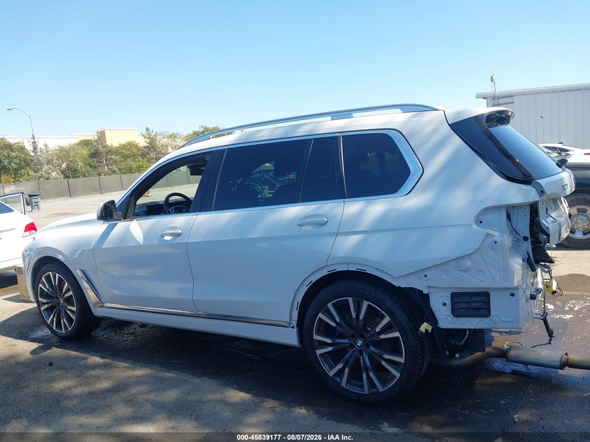 BMW X7 2023 VIN 5UX23EM08P9R88558