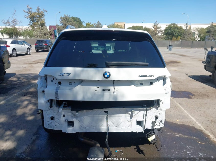 BMW X7 2023 VIN 5UX23EM08P9R88558