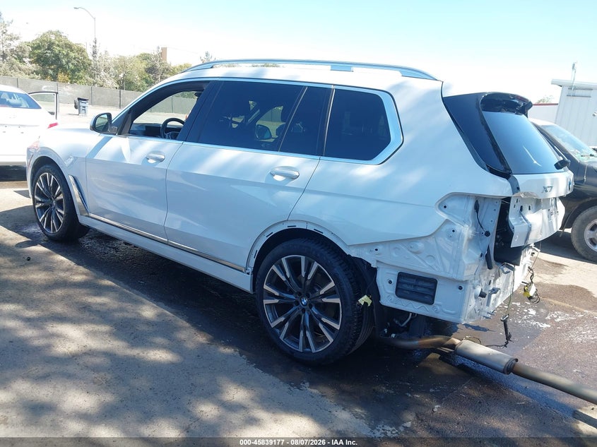 Vin: 5ux23em08p9r88558, lot: 46338085, bmw x7 xdrive40i 20233