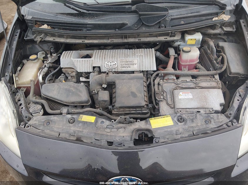TOYOTA PRIUS 2010 VIN JTDKN3DU0A0133657