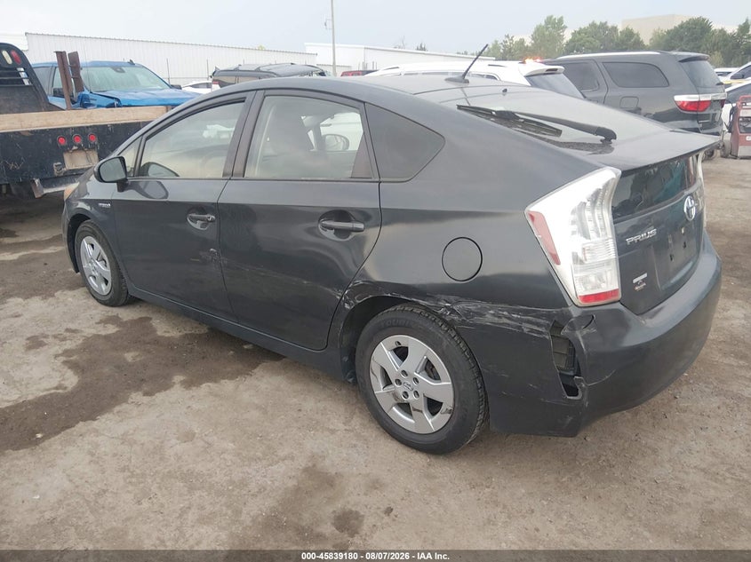 TOYOTA PRIUS 2010 VIN JTDKN3DU0A0133657