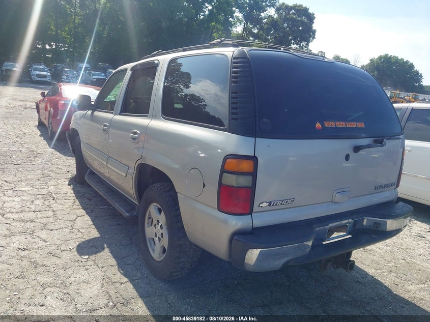 2004 CHEVROLET TAHOE auction photo 3