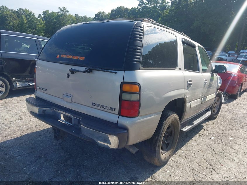2004 CHEVROLET TAHOE auction photo 4
