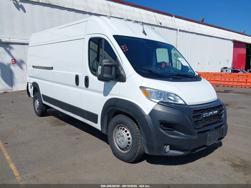 Vin: 3c6lrvdg9se511554, lot: 46338133, ram promaster 2500 tradesman high roof 159 wb w/pass seat 2025 img_1