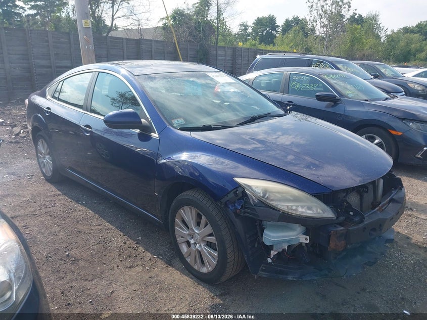 2010 Mazda Mazda6 I Touring Plus, Перед, IAAI, VIN 1YVHZ8CH6A5M31742